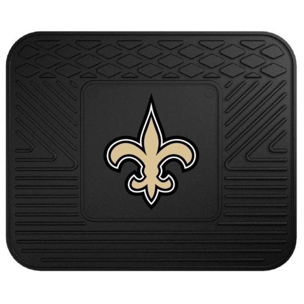 FANMATS New Orleans Saints Car Mat Heavy Duty Vinyl Rear Seat
